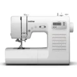 Máy may điện tử FS60X thế hệ mới mạnh mẽ hơn với khung máy kim loại bền bỉ và mẫu đường may đa dạng.